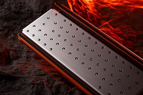 DRY STUDIO Ice Ring 63 RT HE Clavier de jeu filaire magnétique 0,1 ms Faible latence 0,01 Précision 0,01 Accessoires de jeu Pilote personnalisé et effets d'éclairage Orange Starburst – vue 5