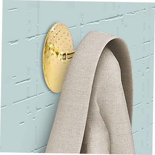 Image of HOMSFOU 50pcs Gold Flower Picture Frame Hanging Hooks Set Decorative Photo Nails for Wall Art Picture Hangers for Drywall Easy Installation for Home and Office