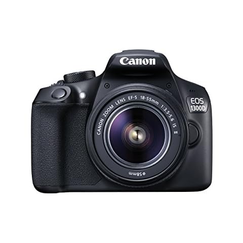 Canon EOS 1300D DSLR Camera with Lens Cover
