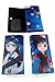 Produktbild QTRT MO DAO ZU SHI Farben-Mappen-Karikatur Anime-Mappe PU-Leder Lange Mappen-Münzen-Geldbeutel Geeignet for Anime Lovers Kartenhalter Geschenk-Kasten (Color : B)