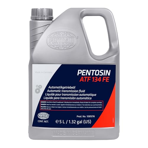 Pentosin 1089216 ATF 134 FE Premium Performance Low Viscosity Automatic Transmission Fluid for June 2010 and Newer Mercedes 7-Speed Automatics; Blue; 5 Liter