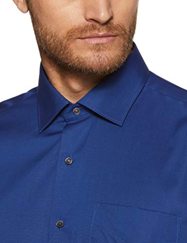 Image of Van Heusen Formal Checkered Shirt for Men| Premium Cotton| Full Sleeves| Slim Fit |Breathable Fabric