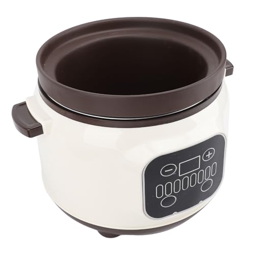 Elektrischer Digitaler Eintopf-Slow-Cooker, Automatischer Suppentopf, Elektrischer Slow-Cooker-Keramiktopf, Vielseitiger Keramik-Suppentopf mit Intelligenter R 6 Elektrischer Digitaler Eintopf-Slow-Cooker, Automatischer Suppentopf, Elektrischer Slow-Cooker-Keramiktopf, Vielseitiger Keramik-Suppentopf mit Intelligenter R