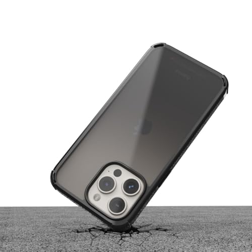 Hama Coque iPhone 16e / 17e Extreme Protect, Protection Antichoc D3O Certifiée (3,5m), Anti-Rayure Deluxe 4H, Anti-Jaunissement, Bords Surélevés, Antidérapante, Noir