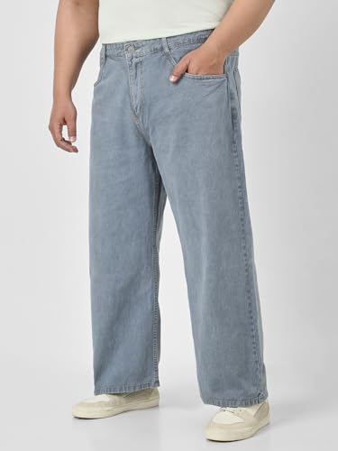 Image of Urbano Plus Men's Loose Mid Rise Jeans