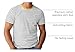Striped Shirt Mens Short Sleeve Crew Neck Stripe Tshirts Cotton Spandex Classic Fitted Tees (Black White,L)
