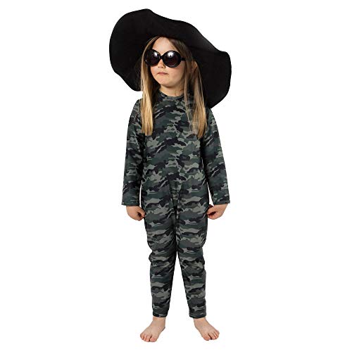 The Tiny Universe UV Protection Sunsuit Rash Guard, Unisex Long Sleeve - UPF 50+ Swimsuit