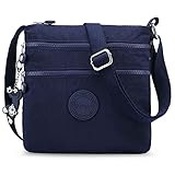 Design: Diese Vintage-Umhängetasche ist eine stilvolle und robuste Nylontasche für eine Vielzahl von Freizeitsituationen. Diese Retro-Seitentasche ist eine Tasche im Vintage-Stil, die bequem aus schwerem Baumwoll-Nylon hergestellt werden kann