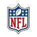 Produktbild Herding Teppich NFL Wappen, 80 x 115 cm, Weich, Mit Anti-Rutsch-Effekt, Hautfreundlich, Vorderseite: 100% Polyamid, Blau, Weiß, Rot