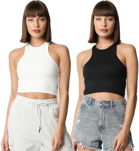 Image of Women's Trendy Premium Cotton Tank Top & Crop Top for Women