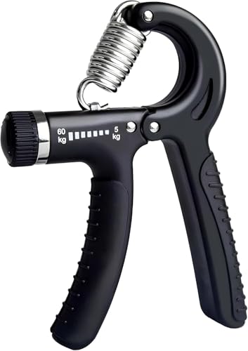 Hand Grip Ajustável 5 a 60kg Fortalecedor de Mãos Punhos e Antebr...