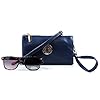 AOSSTA Womens Small Crossbody Bag for Girls Crossbody Phone Bags Mini Shoulder Handbag With Wristlet Adjustable Strap (Black) #3