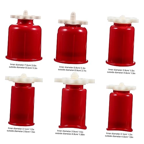 Set de terapia de ventosas de 6 piezas, ventosas de plástico para uso doméstico, masaje terapéutico y reducción de celulitis miniatura 2