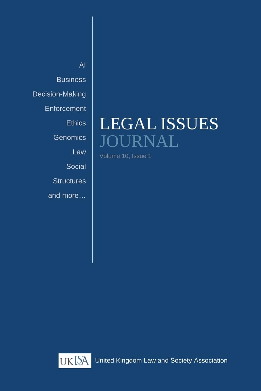 Legal Issues Journal (Volume 10 Issue 1): 10.1