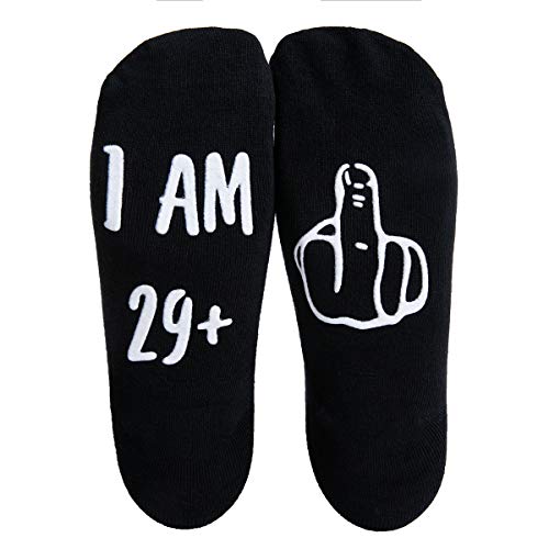 Udobuy 30th 40th Birthday gift for women or men, 30th Birthday Socks,40th Birthday Socks, Funny socks with sayings,Funny Birthday Socks (30th)