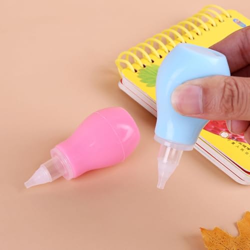 Image of ibasenice 4-Pack with Soft Spout for Cleaner and Mucus Removal Portable Congestion Relief Tool for Newborns 3.34X1.18X1.18In