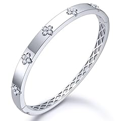Premium Moissanite+White Gold Plated(Nickel Free)