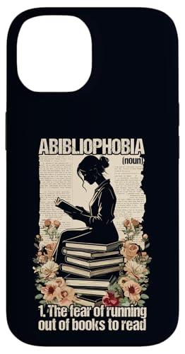 Abibliophobia Definition Book Lover ���[���A �X�}�z�P�[�X iPhone 14 �p