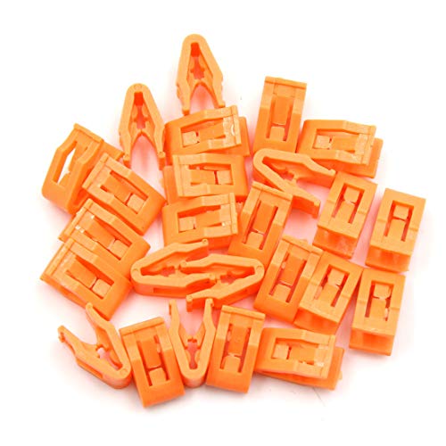 X AUTOHAUX 20pcs Clips Retenue en étal Garniture Tableau