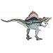01 Figurine di Dinosauro Giocattoli, Decorazione dall'aspetto Realistico Stegosauro Dinosauro Figura per Giocare per Bambini per Ragazzi(Nuovo Spinosauro)