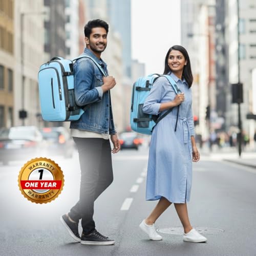 Image of KARRIER Vacuum Compression Backpack with Built-in System for Clothes & Gear Laptop Bags Backpacks for Men and Women 3-in-1 Space-Maximizing Organizer