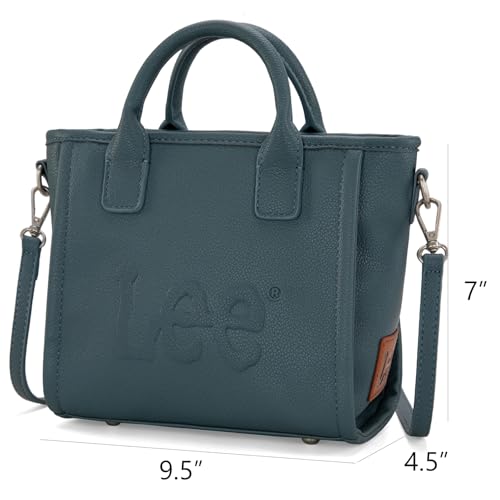 Image of Lee Small Tote Bag for Women, Crossbody Purse with Adjustable Strap, Women's Mini Shoulder Handbags for Travel, Work