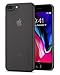 Spigen Air Skin Designed for Apple iPhone 8 Plus Case (2016) / Designed for iPhone 7 Plus Case (2016) - Black