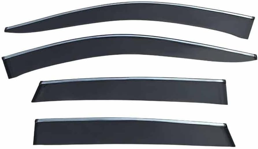 Car Windshield Rain Guards for Mercedes Benz B Class MK3-W247 2020-2024, Front Rear Window Wind Deflectors Visors Waterproof Deflector Windows Exterior Accessories