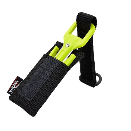 WYYHAA Underwater Line Cutter for Scuba Diving - Nylon Handle with Glass Fiber, Compact Durable Corrosion-Resistant Lightweight,Yellow