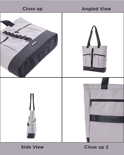 Image of CarryPro Tote Bags-Stylish Shoulder Handbag for Women-Exotic Office & Travel Side Bag-Lightweight Design with Trolley Sleeve Handbags- Gift for Men & Women-Unisex