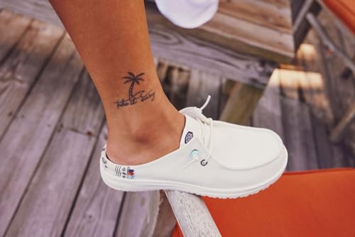 Image of HEYDUDE Women's Wendy Slip Mule Classic | Lightweight Women's Slip-On Shoes | Comfortable & Casual Everyday Footwear
