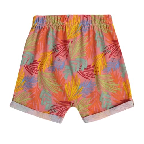Image of miniklub Girls Pack of 3 Floral Printed Pure Cotton Shorts