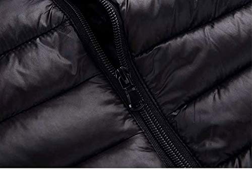 LANBAOSI Boys Girls Winter Hooded Puffer Vest Kids Lightweight Sleeveless Jacket4