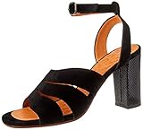 Lederfutter Chie Mihara Damen Banat Sandale mit Absatz, Schwarz, 38 EU