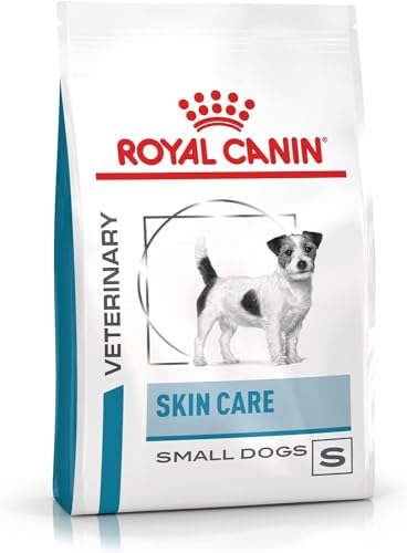 ROYAL CANIN Veterinary SKIN CARE SMALL DOGS | 2 kg | Diät-Alleinfuttermittel für ausgewachsene Hunde | Unterstützung der Hautfunktion bei Dermatose und übermäßigem Haarausfall