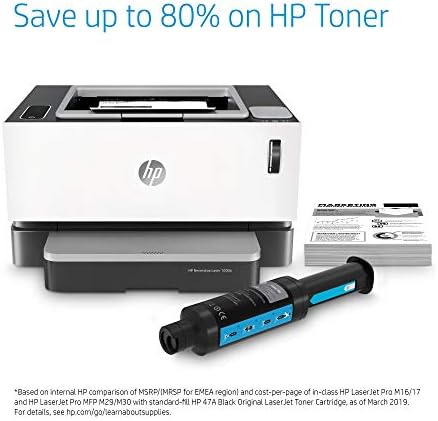 Amazon.com: Impresora Hp NeverStop Laser 1000a Monocromatica 1000W Negro  unidad de fuente de alimentación : Electrónica