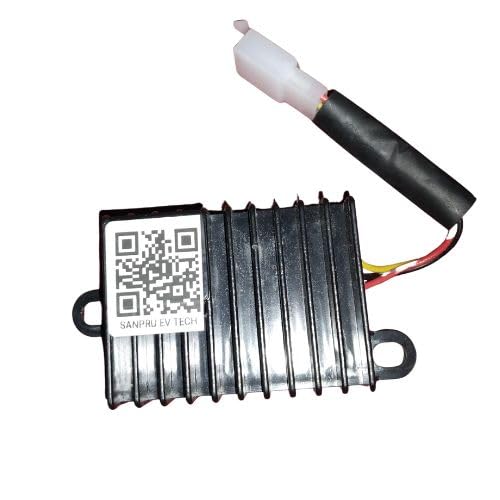 SANPU EV TECH DC to DC Converter for Electric Bike | Input 36v-84v Output 12v 10Amp | Waterproof IP67 | Heavy Quality | Fuse Protection-image-30