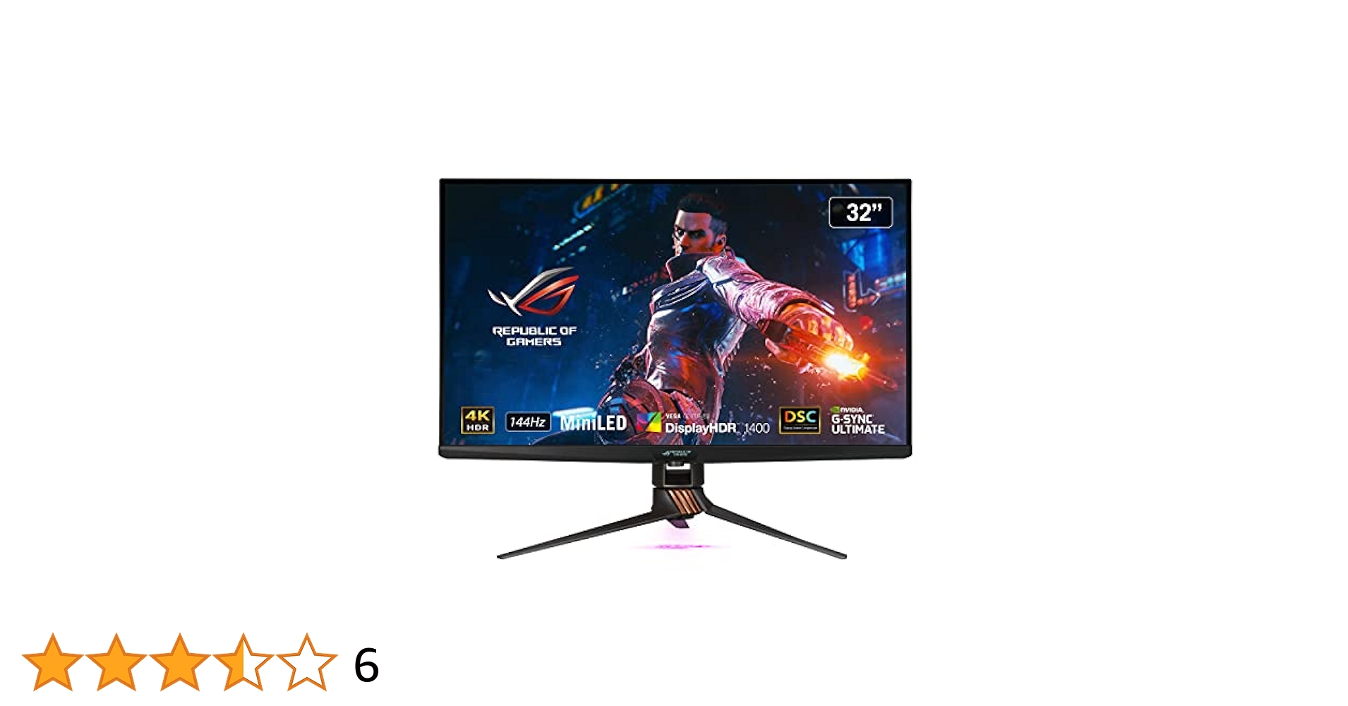 ROG Swift PG32UQ 4Kモニター 本体 ROG Swift PG32UQ | ゲーミングモニター | ROG JAPAN
