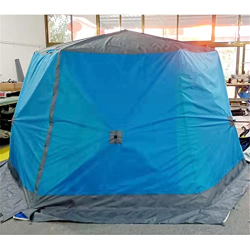 Carpa de pesca de invierno resistente al viento y frío miniatura 3