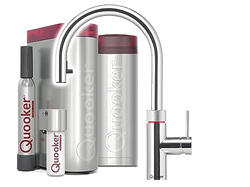 Quooker PRO3 & CUBE | Flex CHR (verchromt glänzend) inkl. Cube-Filter