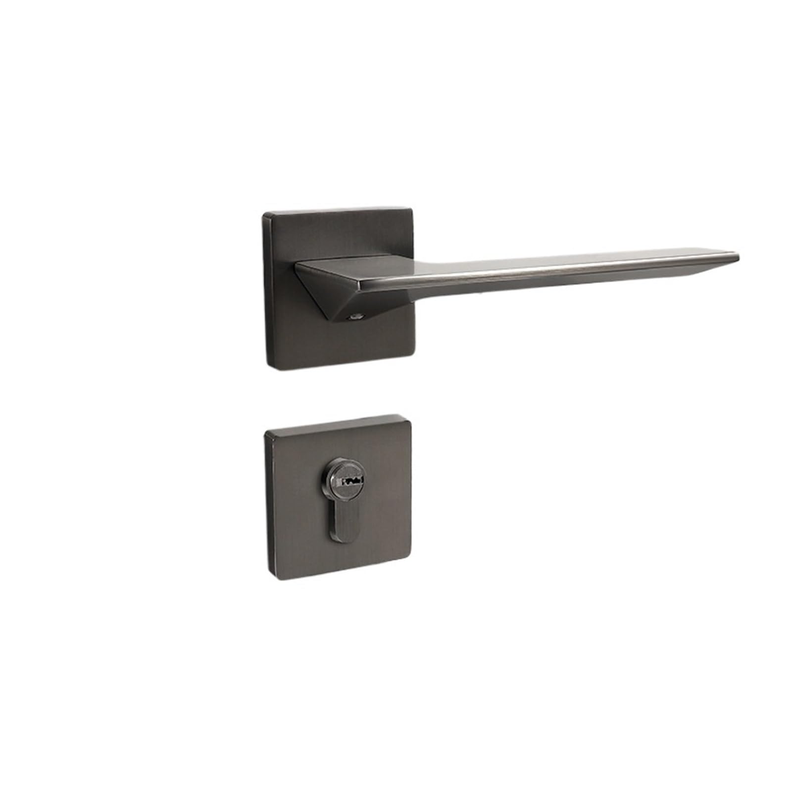 Aepqbgqj One Color Copper Color Door Lock Simple Silent Bathroom Indoor Bedroom Wood