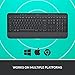 Logitech Signature K650 Comfort Full-Size Wireless Keyboard with Wrist Rest, BLE Bluetooth or Logi Bolt USB Receiver, Deep-Cushioned Keys, Numpad, Compatible with Most OS/PC/Window/Mac - Graphite