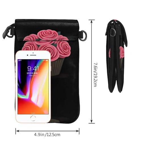 Sac téléphone portable en cuir pour le camping et la marche - 4