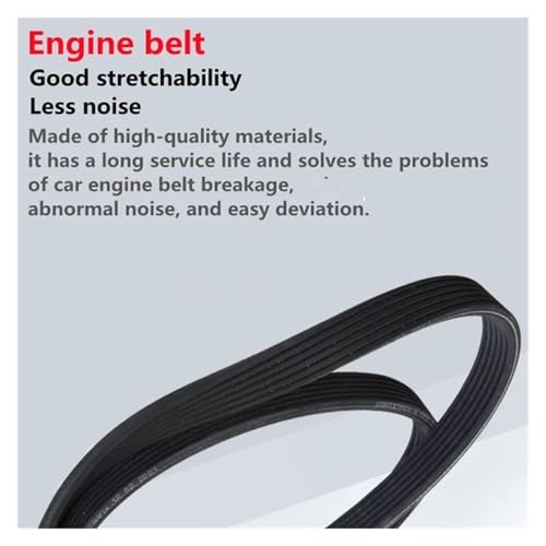 Cinturón bomba agua de motor y aire acondicionado para VOLVO S60 134 T4 3