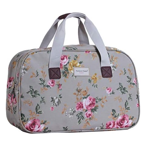 Florence Happy Oilcloth Travel Tote Bag Cover