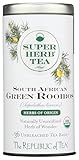 The Republic of Tea — Organic South African Green Rooibos SuperHerb Tea Tin, 36 Herbal Tea Bags, Naturally Caffeine-Free Herbs of Origin