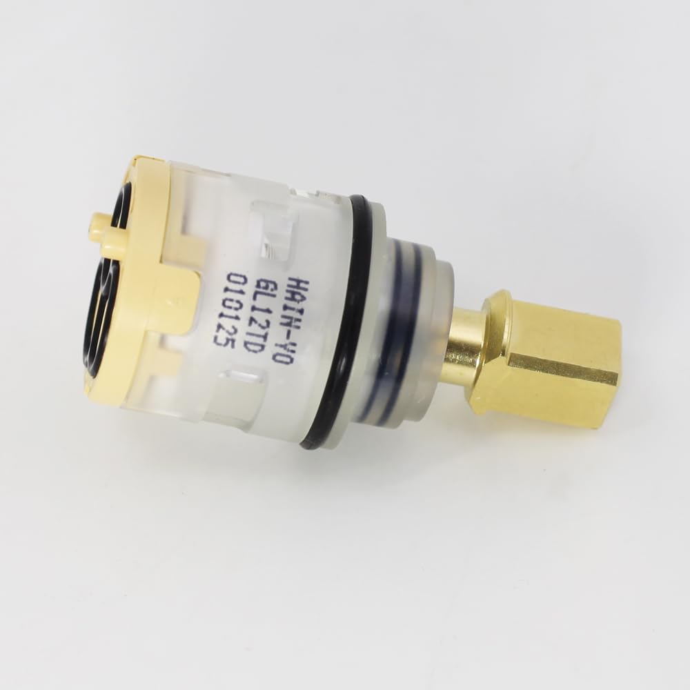 Hain-Yo GL12TD Cartouche de robinet en céramique 25 mm, levier unique, remplacement pour Huntington Brass et Olympia