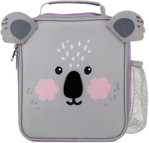 Character Kids Insulated Lunch Bag with Side Mesh Pocket