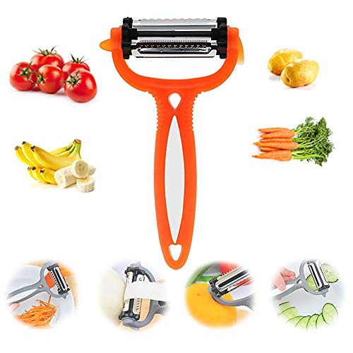 Schäler 360 Grad Rotieren Kartoffel Gemüse Aktenvernichter Slicer Bequemer Griff Für Küche