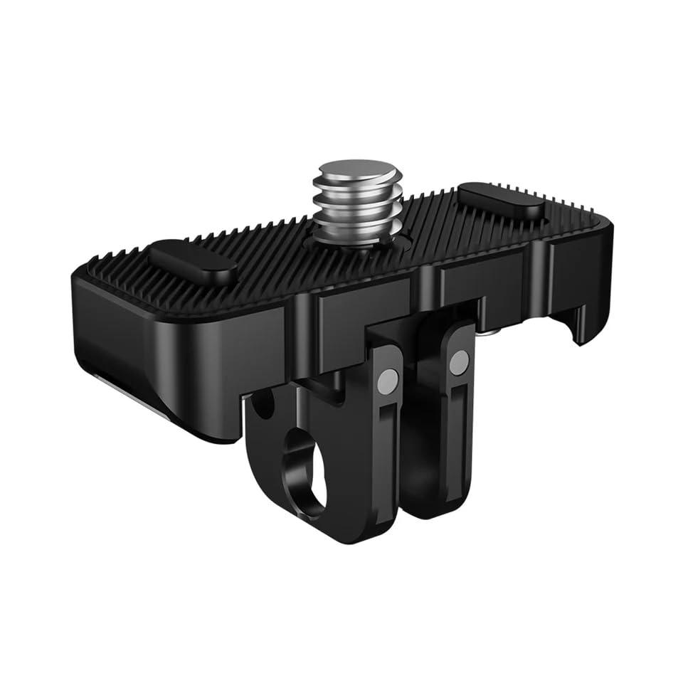 Quick Release Mount Suitable for Insta360 X4/x5 Magnetic Mount Accessory 3-in-1 Multi X5 Special Quick Release Adapter Device Compatible Quick Release 1/4 Tripod Fixed Sports Camera Selfie Stick